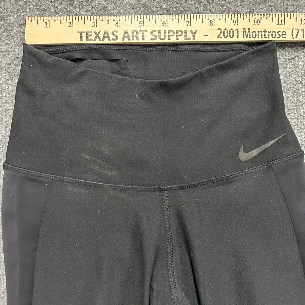 Nike Leggings Womens Size XS Black Dri-Fit Legend High Waisted Athletic Yoga